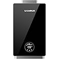 CAMPLUX Propane Tankless Water Heater, Instant Hot Water Heater, 3.18 GPM On Demand, Propane, Indoor, Black