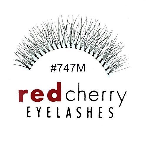 #747M Strip False Eyelashes by Red Cherry (6 Pairs)