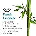 Bim Bam Boo 100% Bamboo Organic Chemical-Free Bulk Toilet Paper, Cloud-like Softness, Plant-Based Sustainable Tree-Free Bathroom Tissue, 24 Eco-Friendly Rolls, 2 Ply, 295 Sheets for RV and Camping