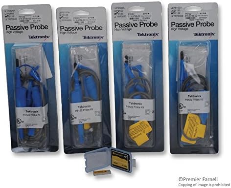 Tektronix TPS2PBND2 Power Measurement Bundle for TPS2000 Series Oscilloscopes, Includes TPS2PWR1 Module and Four P5122 Probes