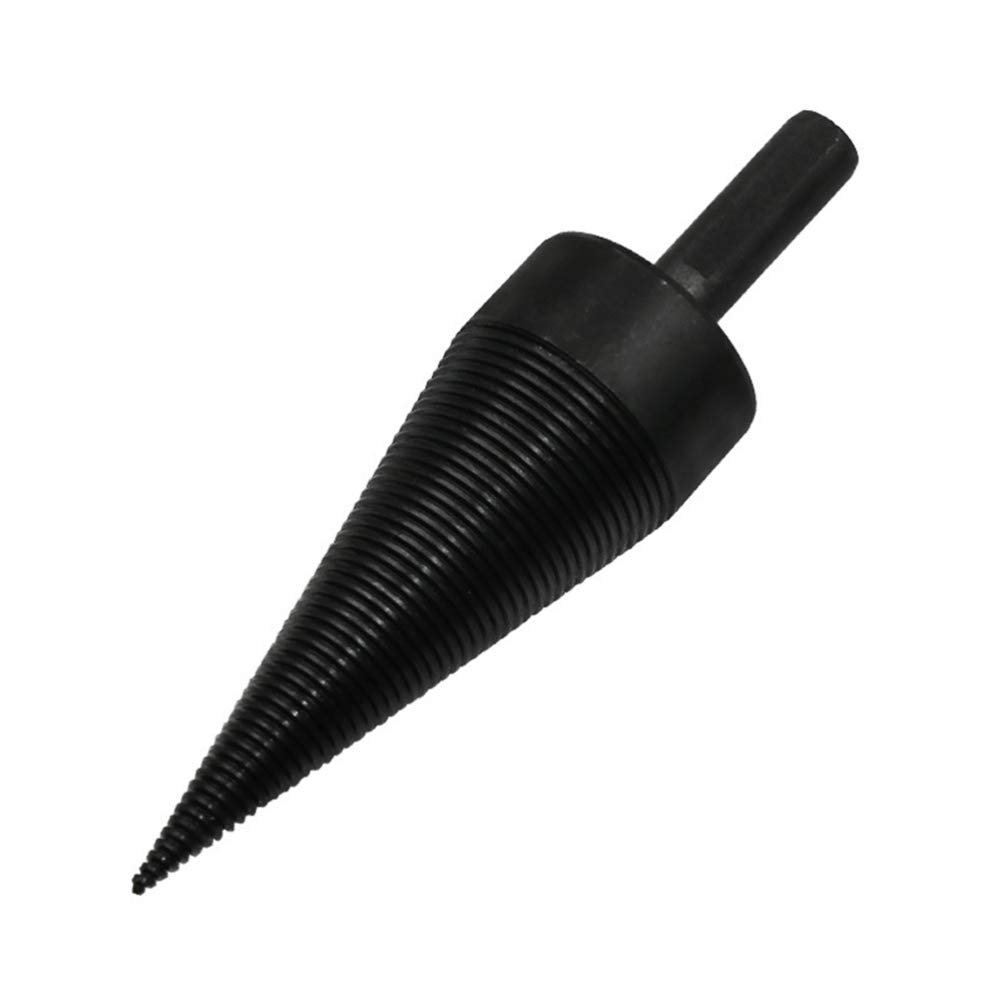 DOITOOL Log Splitter Wood Splitter Drill Firewood Machine Splitter Cone Kindling Hand Drill Electric Wood Chopping Tool 38mm