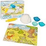 Floof Modeling Clay - Reuseable Indoor Snow - Sunny Day Clouds with 8 Pieces.