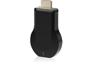 SKIPACK HDMI 4K Wireless Display Adapter - WiFi 1080P Mobile Screen Mirroring Receiver Dongle to TV/Projector Receiver Support Windows Mac iOS Android