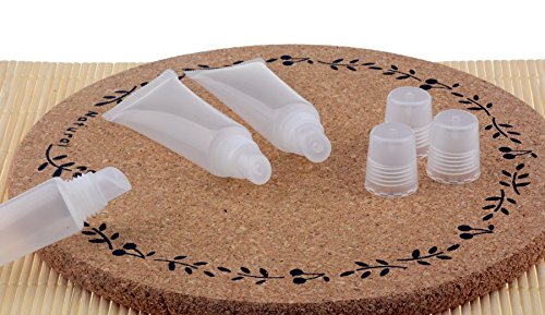 Wowlife 8ml Mini Clear Empty Lip Gloss Balm Container Soft Tubes Makeup Box (10 Pcs) - Thumbnail 4