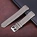 bayite Leather Replacement Bands for Fitbit Charge 2, Matte Grey