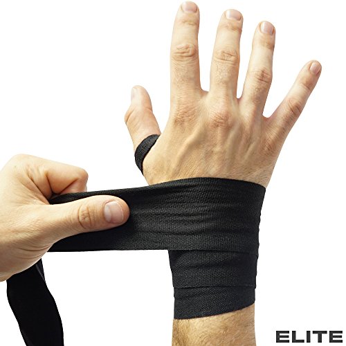 Meister Elite 180" Premium Adult Hand Wraps for MMA & Boxing (Pair) Muay Thai Westchester