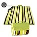 Outdoor Water-Resistant Picnic Blanket Tote,Green Stripe