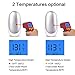 5200mAh USB Electric Rechargeable Hand Warmer，Vshow Baby Dolphin Pocket Portable Warmer Double-Side Heat and Emergency Phone Charger - Silver