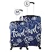 GLN Rugs Luggage Protector Suitcase Cover, Stretch Suitcase Cover, Washable Luggage Covers for Suitcase for Women and Men, Travel Accessories (L(25