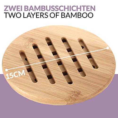 Cosumy Teekanne Glas mit Edelstahl Siebeinsatz 1,3 L - Mit Untersetzer - Hitzebeständig - Hält lange warm - Spülmaschinenfest – Bild 6