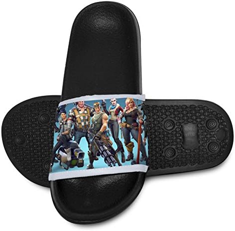 Kids Fortnite Game Slippers Summer Beach Sandals for Boys Girls