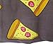 Vadim Women's Tops Pizza Letters Print T shirt Cute Cake Short Sleeve Size Medium DT172
