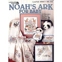 Cross Stitch Baby Blanket Noah's Ark Pattern