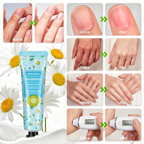 Crema de Manos 40 Pack, Set de Regalo Mujer Crema Manos, Mini Crema Manos con 10 Aromas, Crema Hidratante para Manos Secas y Agrietas,Regalo Mujer para Compañeras,Novia,Cumpleaños,Navidad,San Valentín