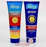 Smuggs Jugs Flasks (2-8oz) Smuggle Booze Fake Suncreen Be A Rum Runner Cruise Pool Concert