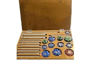 Rahish Tools 12 Pieces Engine Valve Seat Carbide Face Cutters 30, 45, 70/20 Bore Degree