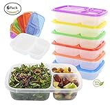 Quantum Produkt Meal Prep Lunch Box Bento Containers-SET OF 6