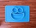 Utopia Home Baby Silicone Placemat - Bowl, Tray and Placemat - 3 Compartments Plate for Kids, Babies, and Toddlers