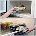 Bolt Goods Small Meal Prep Snack Containers (10 Pack - 12 Ounce) Made in USA - Reusable Washable Microwavable Plastic Food Storage Bento Box with Lids - BPA Free