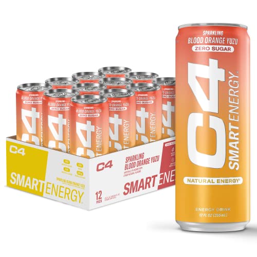 C4 Smart Energy Drink Sugar Free Performance Fuel & Nootropic Brain