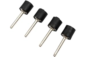 Abrasive Sanding Drum Mandrels for Rotary Tools FeatuFor Ring Self Expanding Rubber for Secure Fit with Sleeves for Polishing