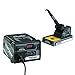TrakPower TK955 Digital Soldering Iron Station 60W with Led Display & 110V AC Power Cord | Chisel Pt. & Pencil Tips | Security Keys | Sponge | Stand