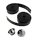 Road Bike Handlebar Tape Black, Wolfride Bicycle Handlebar Tape Bike Grip Tape Black (1 Pair)