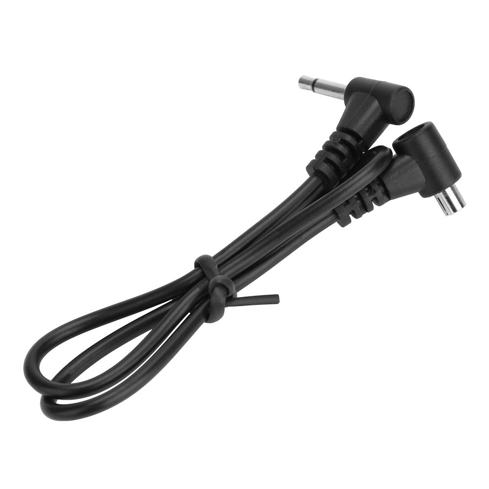 For 2.5Mm To Male Pc Sync-Elerose Flash Pc Sync Cable Flash Sync Cable 12-Inch/30Cm Lightweight Flash Pc Sync Cord 2.5Mm Plug To Male Pc Sync Cable