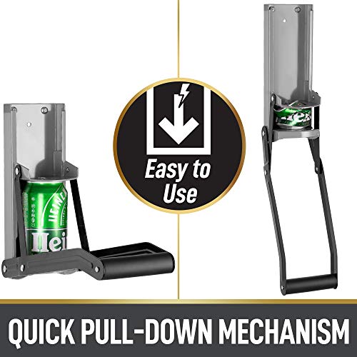 Simple Craft 1216 oz Can Crusher Metal Can Crusher Wall Mounted With