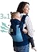 LÍLLÉbaby CarryOn Airflow 3-in-1 Ergonomic Toddler and Child Carrier, Blue/Aqua - 20 to 60 lbs