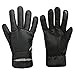 GLOUE Men’s Gloves Waterproof Touchscreen Thick Gloves Keep Warm in Winter Outdoor Cycling Gloves For Men, Black