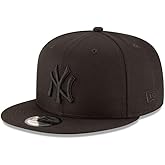 New Era New York Yankees Basic OTC 950 Stretch Fit Hat Black on Black OSFA