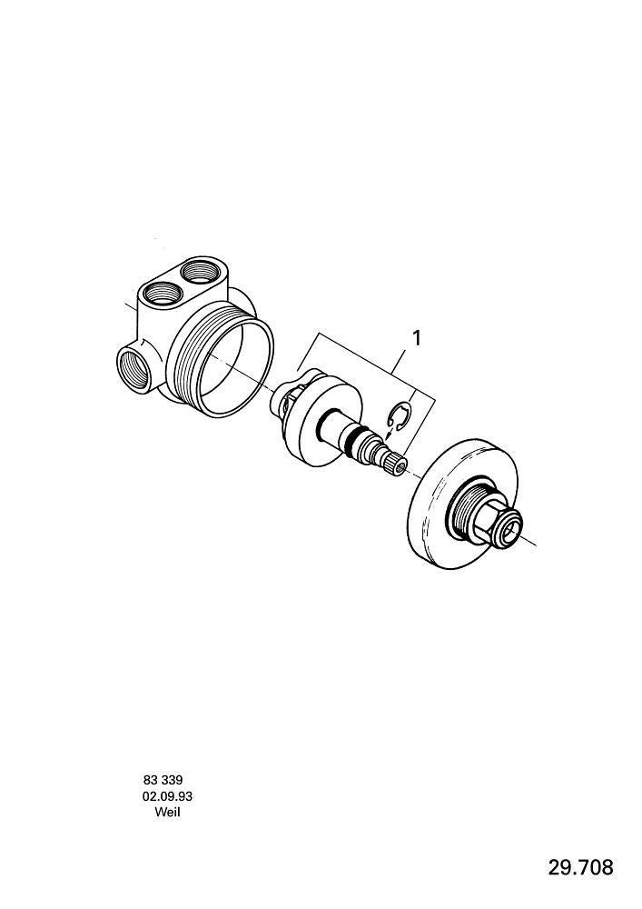 GROHE 29708000 5-Way Diverter