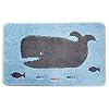 Juvale Non Slip Bath Mat, Kid's Bathroom Decor, Whale Rug (30.7 x 18.9 in) 51dZRS19eGL