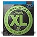 D'Addario Electric Bass Guitar Strings, XL Nickel, EXL165-5, Regular Light Top/Medium Bottom Gauge 45-135, Long Scale, 5-String Set, Pack of 1