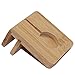 Bamboo Watch Stand for Watch Charger, Watch Stand Holder Dock Organizer for BEEBO BEABO Charging Station and More Wood Charging Stations