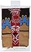 Stephan Baby Wild West Collection Bandana Style Bib and Cowboy Boot Socks Set, 12-18 Months