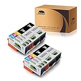 JARBO Compatible Ink Cartridge Replacement for HP 920 High Yiled, 10 Packs(4 Black 2 Cyan 2 Megenta 2 Yellow), Compatible with Officejet 6500 6000 7000 7500 6500A 7500A Printer