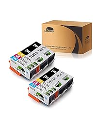 JARBO repuesto de alta duración para cartuchos de tinta 920, compatible con Officejet 6000, 6500, 7000, 7500, E709, Negro, cian, amarillo