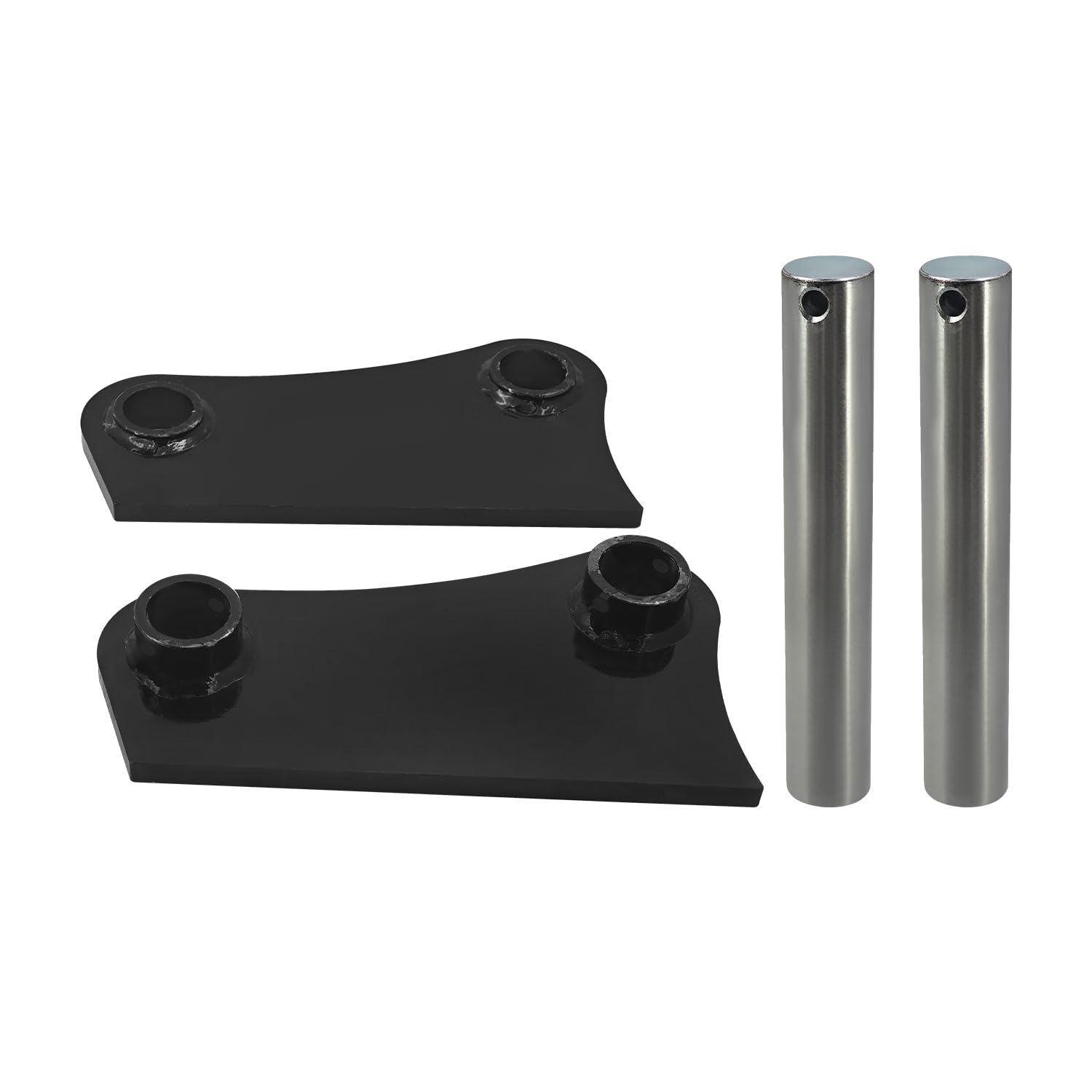 Photo 1 of ShareZem 45mm Bucket Attachment Ear Weld On 10-1/4" C-C A Pair with Pins and Screws for Caterpillar 305 305.5 306 Mini Excavator