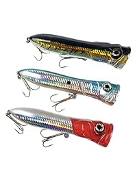Thkfish   cebos duros de pesca, 7 pulgadas, popper GT Offshore Big Game Top Water Tun señuelos pesados duros cebos