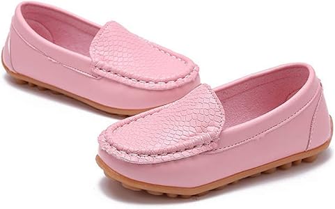 boys pink loafers