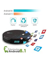 Transpeed Android 7.1 TV Box, 2 GB de RAM, 16 GB ROM Amlogic s905 W WiFi 2.4 G 5 GHz Bluetooth 3d 4 K 2180p reproductor de medios