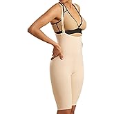 MARENA FBS2 Stage 2 Knee Length Zipperless Girdle with Suspenders - Tummy Control Post Surgery
