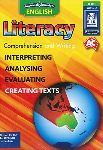 Australian Curriculum English Literacy Year 1 - NEW! Paperback – 2015