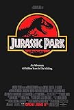 Jurassic Park Movie POSTER 27 x 40 Sam Neill, Laura Dern, A, MADE IN THE U.S.A.