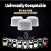 Coffee Machine Universal Replacement Fit Charcoal Water Filters By iPartsPlusMore (Keurig)