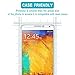 HPTech Galaxy Note 3 Screen Protector - (2-Pack) for Samsung Galaxy Note 3 Tempered Glass Screen Protector Bubble Free 9H Hardness with Lifetime Replacement Warranty