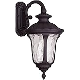Livex Lighting 7853-07 Oxford 1 Light Outdoor Wall Lantern, Bronze