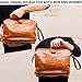 Protravelone Travel Toiletry Bag - Perfect Toiletry Bag for Men - Premium PU Leather Mens Toiletry Bag - Travel Kit for Men - Brown Toiletries Bag - Travel Bags For Toiletries - Travel Accessories